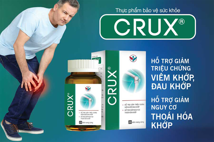  Viên uống Crux – Sản phẩm tốt cho người bị viêm khớp