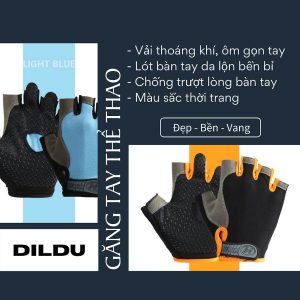 Găng Tay Thể Thao Tập Gym Thời Trang HW Basic Sport Gloves