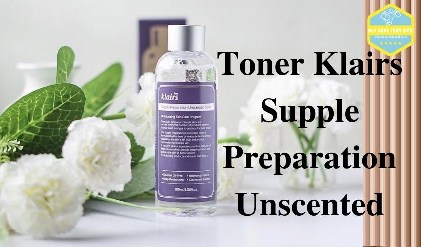 Toner Klairs Supple Preparation Unscented
